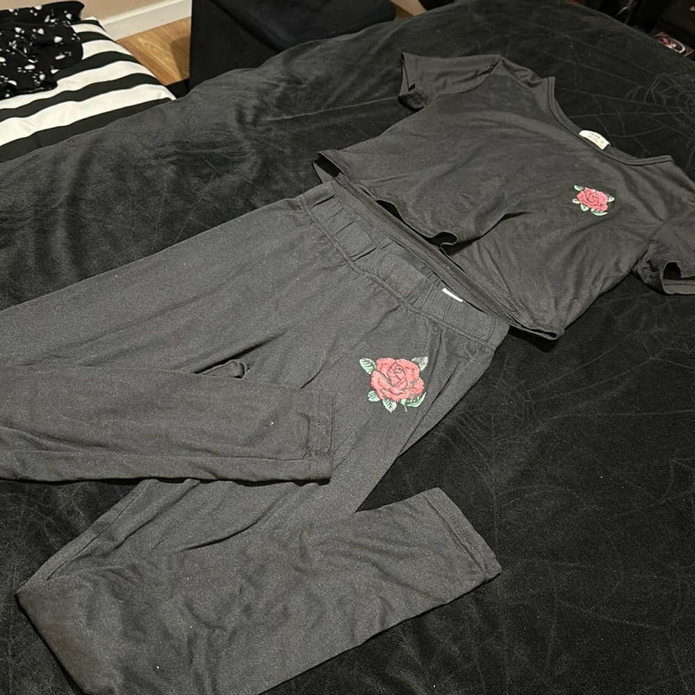 Rose Athleisure Set, Sm/Med
